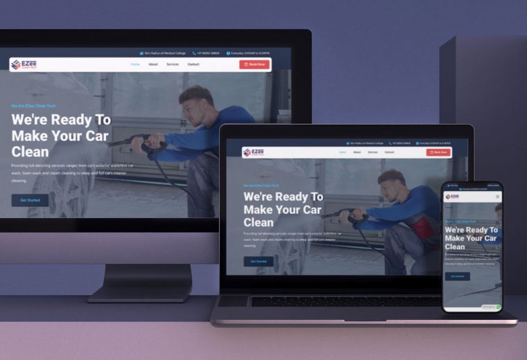 ezee clean tech web development - Zerif Branding